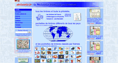 Desktop Screenshot of philatelie.fr